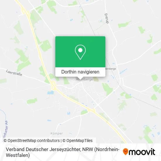 Verband Deutscher Jerseyzüchter Karte