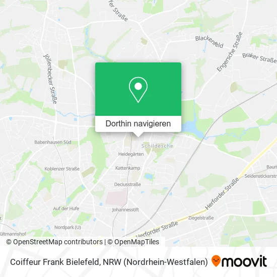 Coiffeur Frank Bielefeld Karte