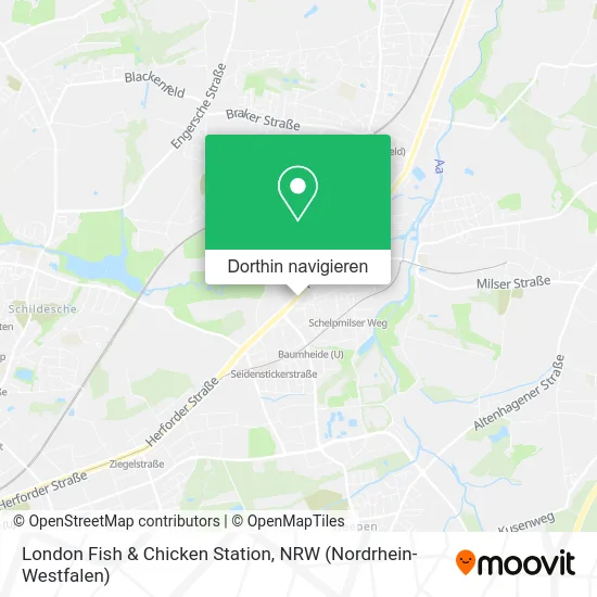 London Fish & Chicken Station Karte