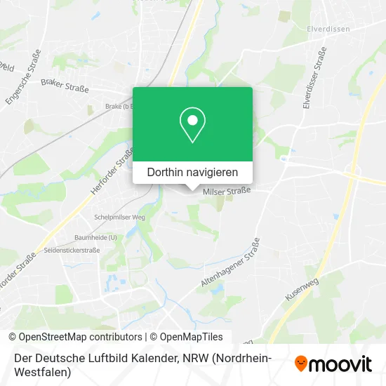 Der Deutsche Luftbild Kalender Karte