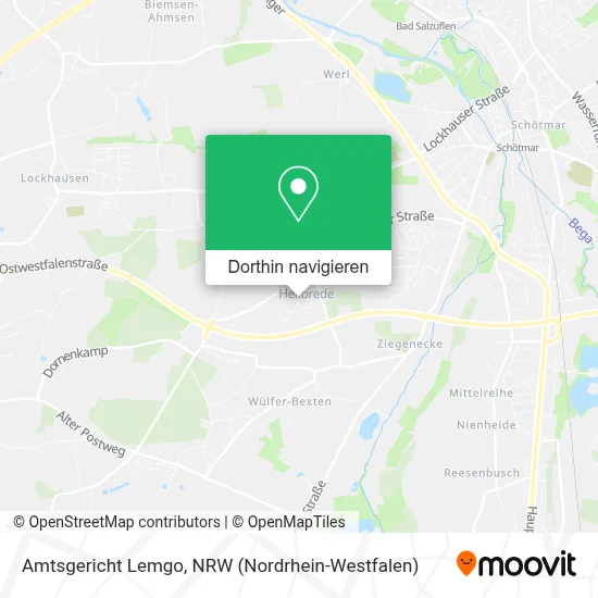 Amtsgericht Lemgo Karte