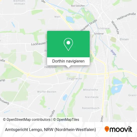 Amtsgericht Lemgo Karte