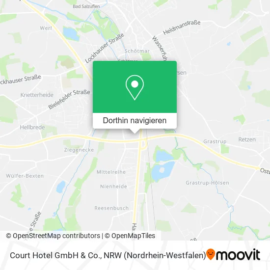 Court Hotel GmbH & Co. Karte