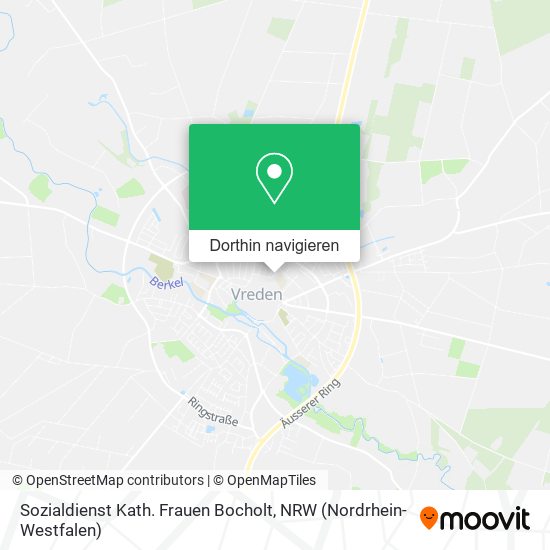 Sozialdienst Kath. Frauen Bocholt Karte