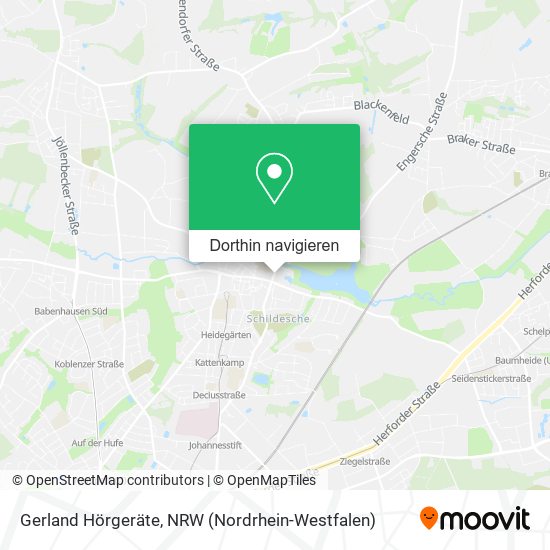 Gerland Hörgeräte Karte
