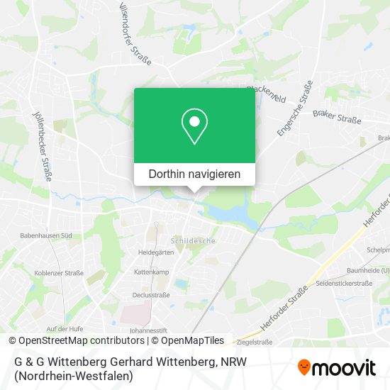 G & G Wittenberg Gerhard Wittenberg Karte