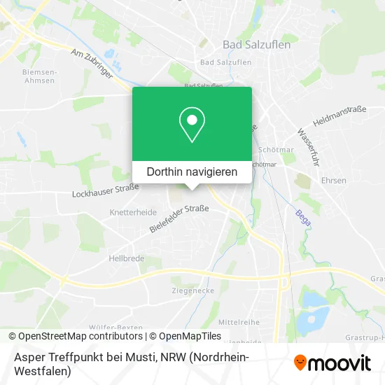 Asper Treffpunkt bei Musti Karte