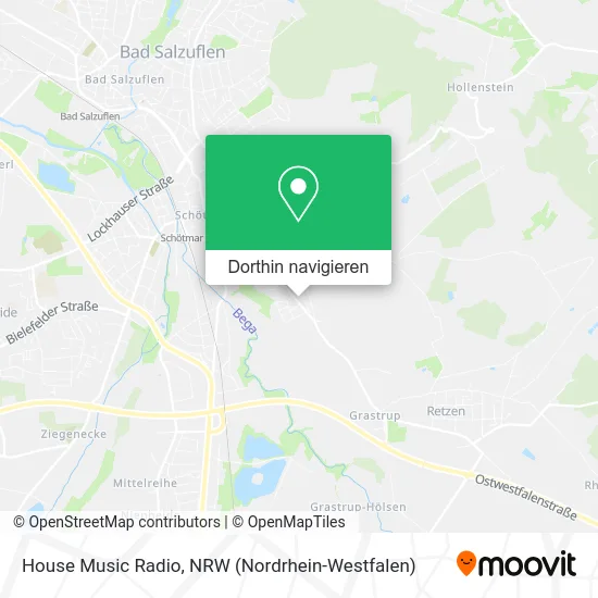 House Music Radio Karte