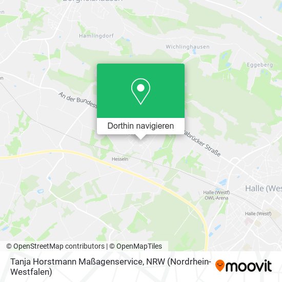 Tanja Horstmann Maßagenservice Karte