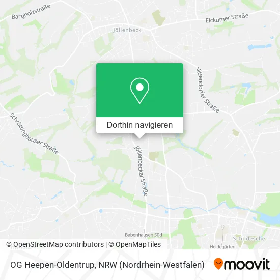 OG Heepen-Oldentrup Karte