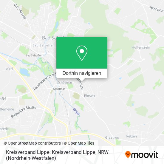 Kreisverband Lippe: Kreisverband Lippe Karte