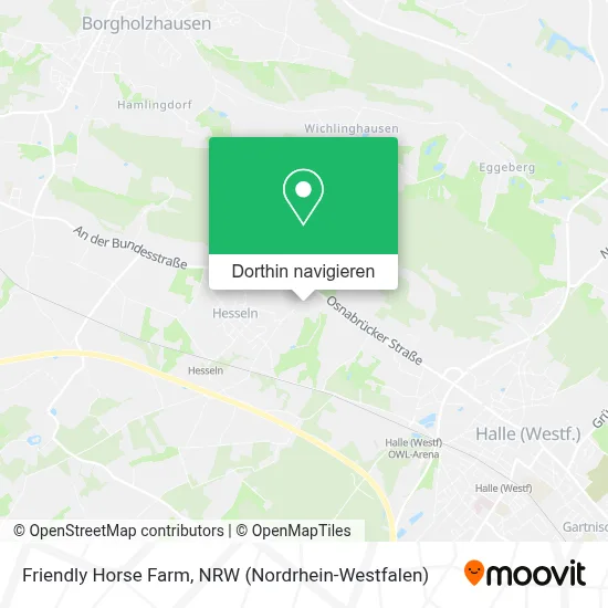 Friendly Horse Farm Karte