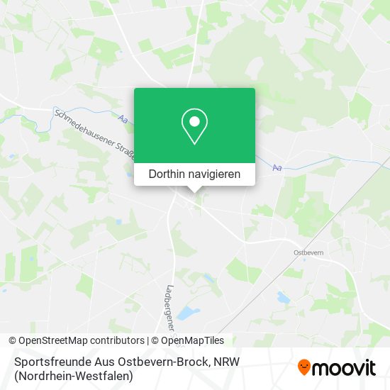 Sportsfreunde Aus Ostbevern-Brock Karte