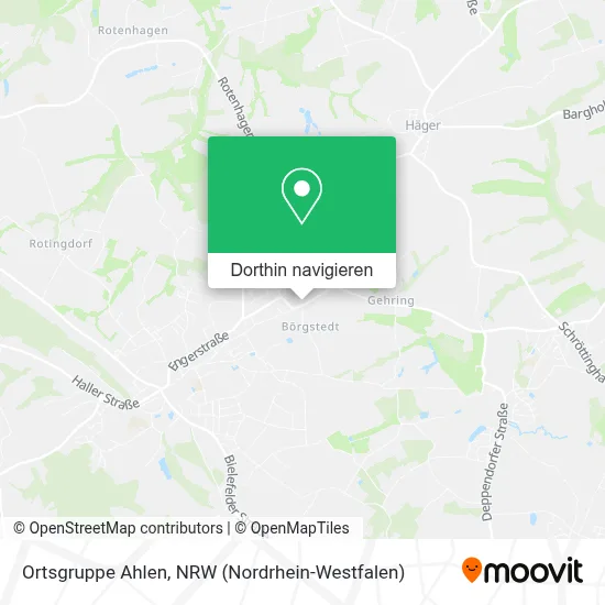 Ortsgruppe Ahlen Karte