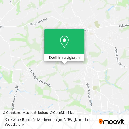 Klokwise Büro für Mediendesign Karte