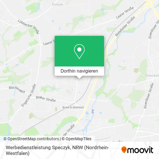 Werbedienstleistung Speczyk Karte