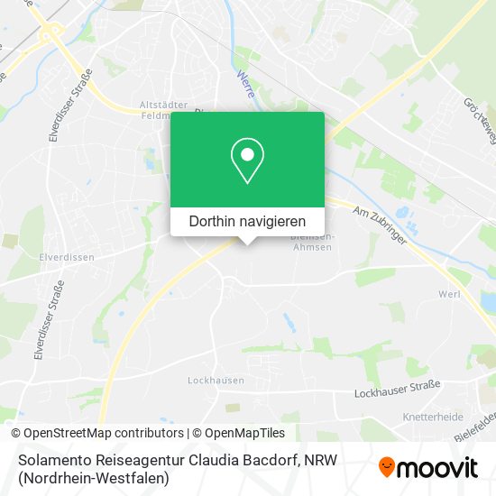 Solamento Reiseagentur Claudia Bacdorf Karte