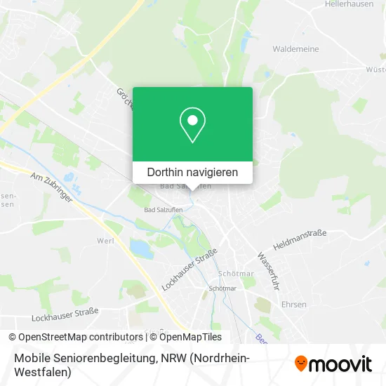 Mobile Seniorenbegleitung Karte