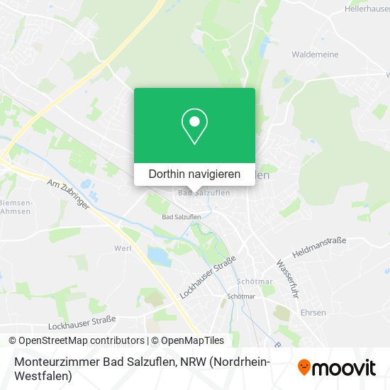 Monteurzimmer Bad Salzuflen Karte