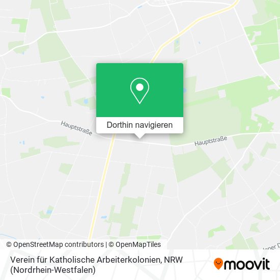 Verein für Katholische Arbeiterkolonien Karte