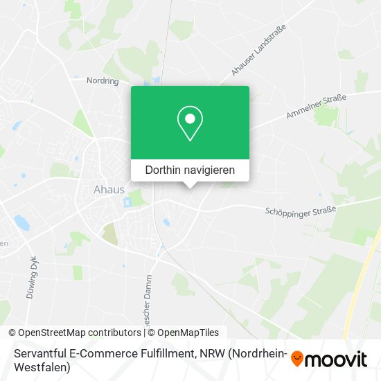 Servantful E-Commerce Fulfillment Karte