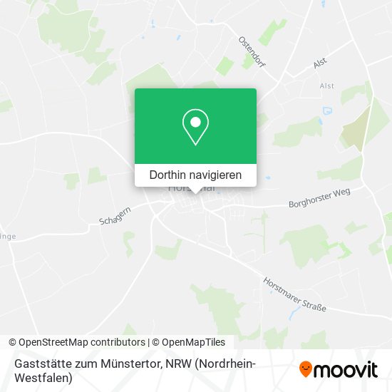 Gaststätte zum Münstertor Karte