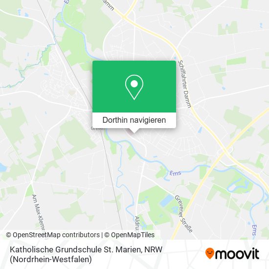 Katholische Grundschule St. Marien Karte
