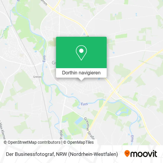 Der Businessfotograf Karte