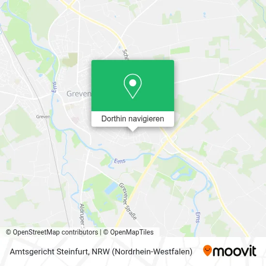 Amtsgericht Steinfurt Karte