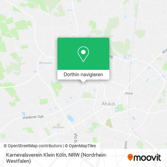 Karnevalsverein Klein Köln Karte