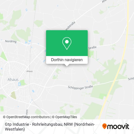 Gtp Industrie - Rohrleitungsbau Karte