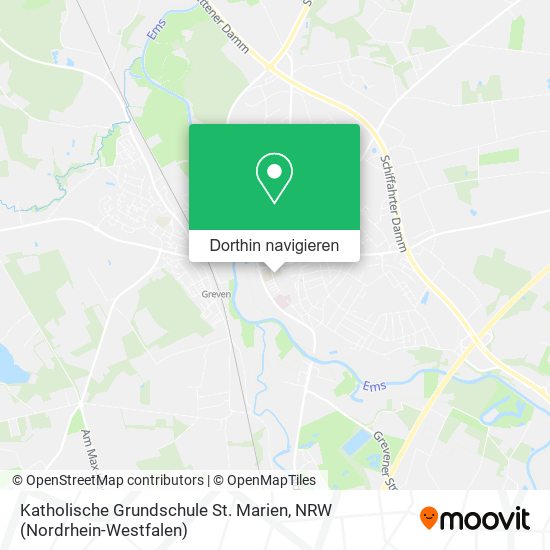 Katholische Grundschule St. Marien Karte