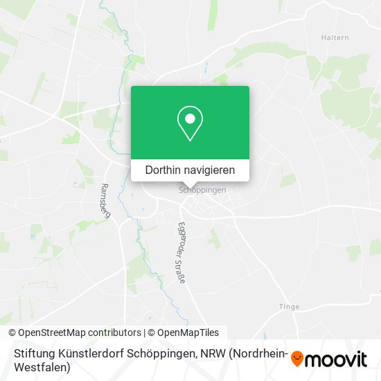 Stiftung Künstlerdorf Schöppingen Karte