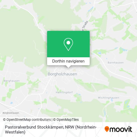 Pastoralverbund Stockkämpen Karte