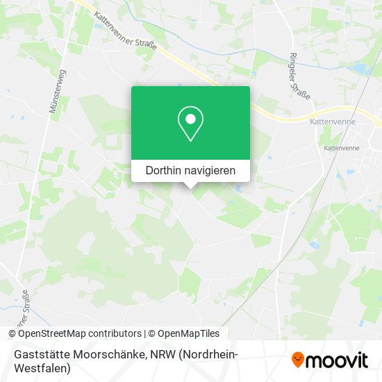 Gaststätte Moorschänke Karte