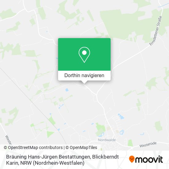 Bräuning Hans-Jürgen Bestattungen, Blickberndt Karin Karte