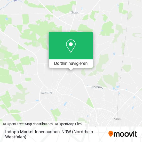 Indopa Market Innenausbau Karte