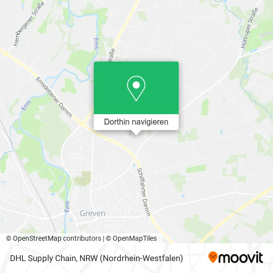 DHL Supply Chain Karte