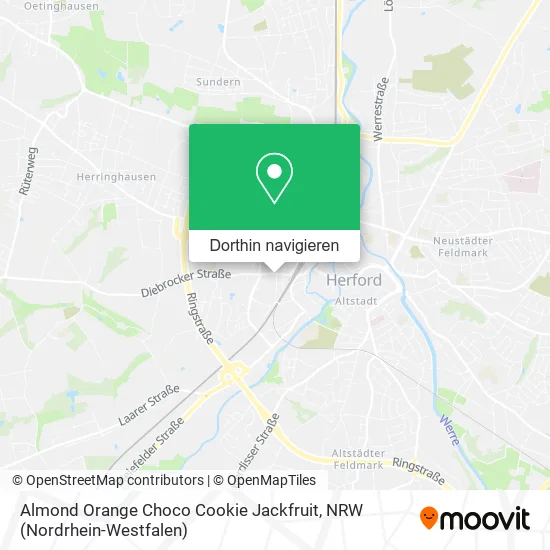 Almond Orange Choco Cookie Jackfruit Karte