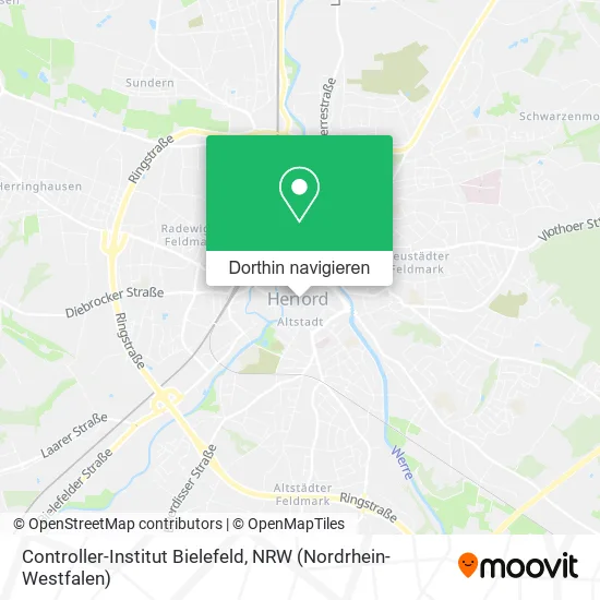 Controller-Institut Bielefeld Karte