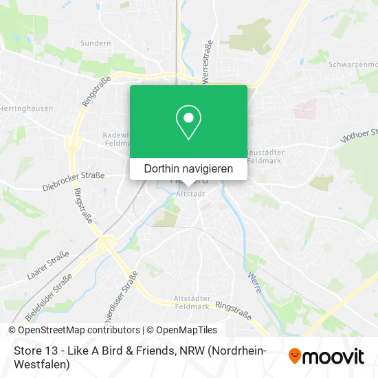 Store 13 - Like A Bird & Friends Karte