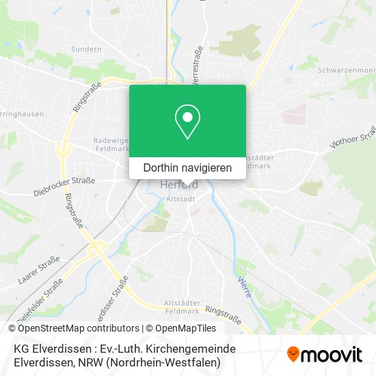 KG Elverdissen : Ev.-Luth. Kirchengemeinde Elverdissen Karte