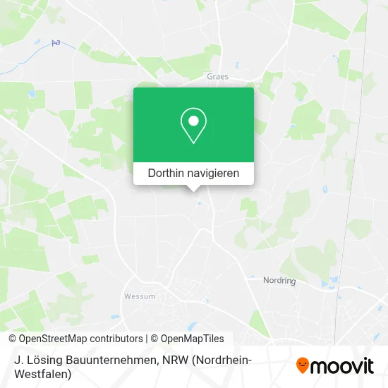 J. Lösing Bauunternehmen Karte