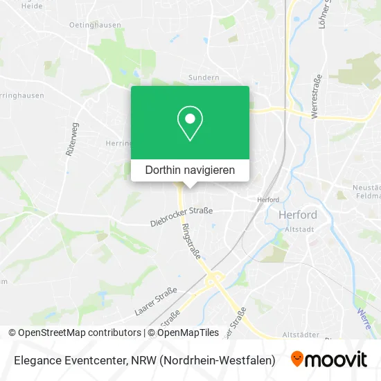 Elegance Eventcenter Karte