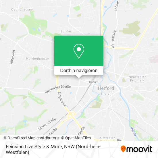 Feinsinn Live Style & More Karte