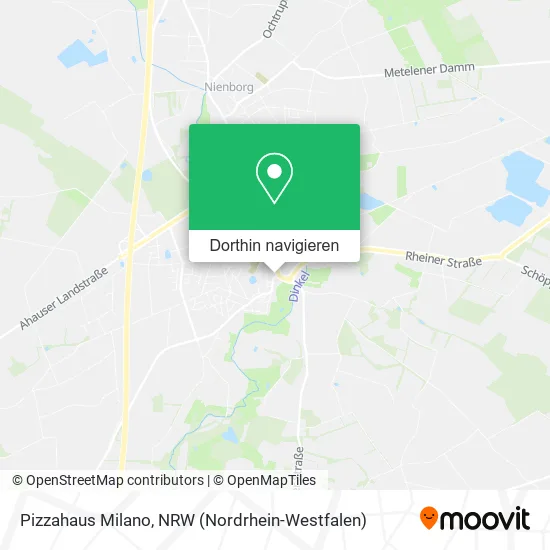 Pizzahaus Milano Karte