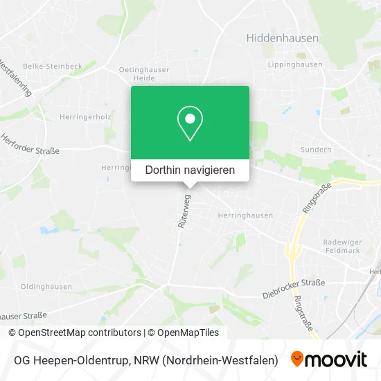 OG Heepen-Oldentrup Karte