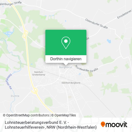 Lohnsteuerberatungsverbund E. V. -Lohnsteuerhilfeverein- Karte