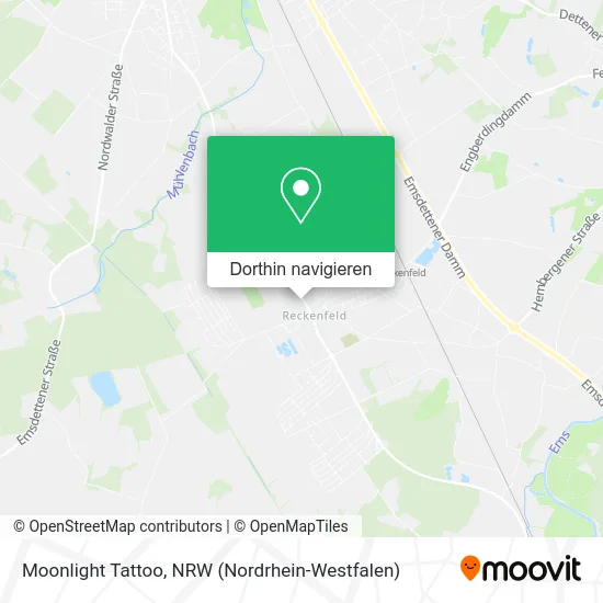 Moonlight Tattoo Karte