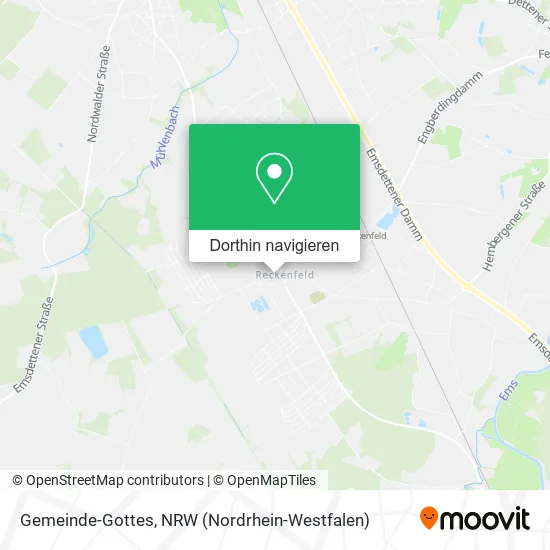 Gemeinde-Gottes Karte